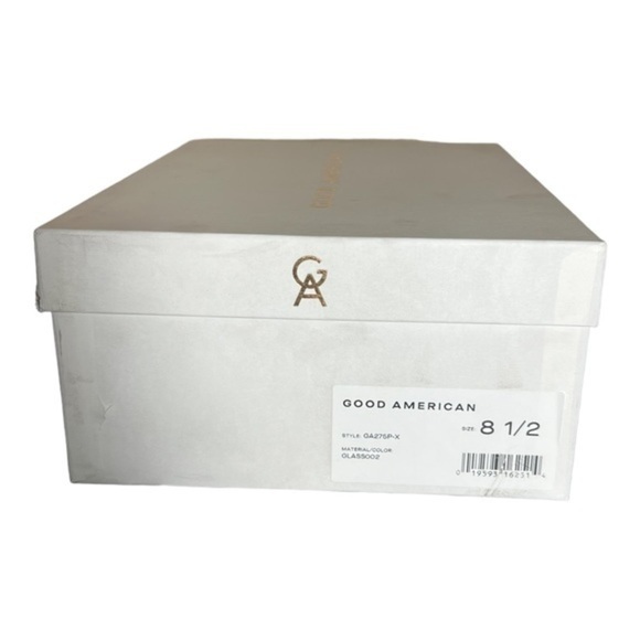 GOOD AMERICAN‎ Cinderella Pumps Glass Clear Size 8 1/2 NWT - Picture 11 of 11